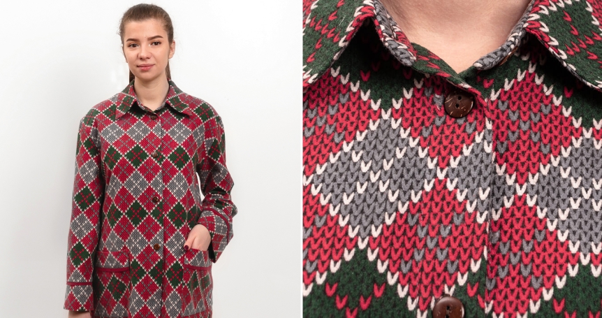 Костюм из фланели